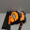 YeewayVeh 55" Car Wash Brush Mop with Long Handle, 15 Degree Curved Extendable Car Wash Brush with Extra Microfiber Mop Head, Soft Car Washing Brushes with Storage Bag for Truck SUV Cleaning, Orange