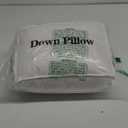 LIANLAM Luxury Canadian White Goose Down Pillow Queen Size- 900+ Fill Power, 800 Thread Count Cotton Shell, Soft Down Pillows for Sleeping, Hotel Pillow for Neck Pain Relief (1 Pack, 20"x30")