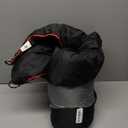 Outdoor Puffy Camping Blanket, Lightweight Down Alternative Puffy Waterproof Stadium Blanket with Portable Bag, Lightweight Camping Blanket for 2 People, Cold Weather, Sports, Travel, Car, 79*54 inch (Black)