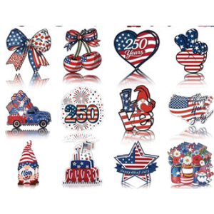 American 250th Birthday Centerpieces for Table, American 1776-2026 Birthday Decoration Centerpieces, 250th Anniversary USA Birthday, 250 Year Patriotic Party Supplies & Decor for Party