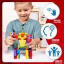 JOYIN Alphabet Robots Toys for Kids, ABC Learning Toys, Alphabots, Letters, Toddlers Education Toy, Carnival Prizes, Treasure Box and Prize for Classroom, Birthday Gift for Kids 3 4 5 6 7 8