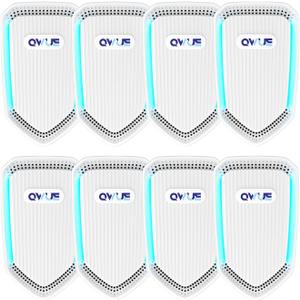 8Pack Air Ionizer Plug In, Filterless Home Negative Air Purifier, Quiet Air Freshener Portable Cleaner for Odors Smoke Dust, Air Purifiers for Home Office, Bedroom, Bathroom