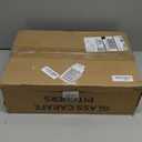 Glass Carafe Pitchers with Lids, Set of 4 1 Liter Embossed Designed Beverage Pitcher Carafe Set for Mimosa Bar, Juice Container for Brunch, Cold Water, Juice -With 4 Wooden Chalkboard Tags