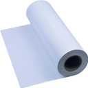 24" x 1200" (100 ft) Printable Vinyl Sticker Paper Roll, Matte White Waterproof Sticker Paper Roll Labels for Roll-feed Inkjet Printer with 3 inch Core