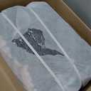 Hobestluk Big Bean Bag Lounger Chairs Large Beanbag Chair for Adults Bean Bag Sofa with Memory Foam Filled for Living Room, Bedroom or Balcony (Stripe Pink)