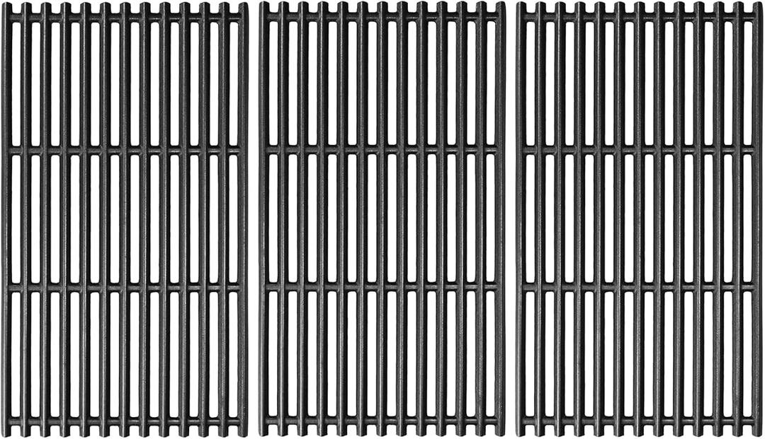 Uniflasy 17 x 9 1/2 inch Grill Grates for Charbroil Tru Infrared 4 Burner 463255020 463242716 463242715 463276016 466242715 Replacement Parts for Charbroil Grill Grates for Nexgrill 720-0882A