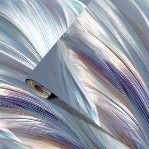 Silver Blue Marble Contact Paper, 39.37 x 23.62 in Peel and Wallpaper, Removable Self Adhesive Vinyl Film for Countertops Cabinets Furniture(Gray Blue Silver)