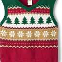 Gymboree Boys and Toddler Sweater Vests (18-24 Months, Christmas Tree Fairisle)