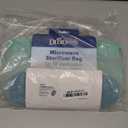 Dr. Brown's Microwave Steam Sterilizer Bag for Baby Bottles, Breast Pump Parts & Other Toddler Accessories, 100% Silicone, Reusable Sterilizing Bag