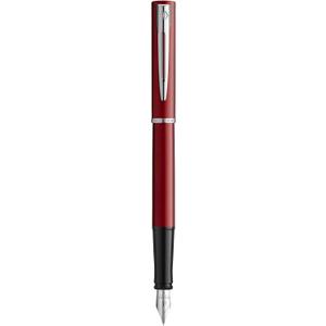 Waterman Allure Fountain Pen | Red Lacquer | Fine Nib | Blue Ink | Gift Box