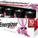 Energizer MAX C Batteries, Premium Alkaline C Cell Batteries (8 Battery Count) (Pack of 12)