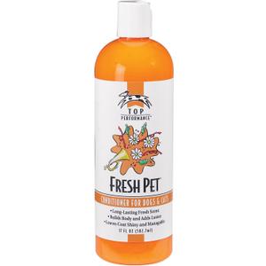 Top Performance Fresh Pet Conditioner to Reduce Mats and Tangles, 17 Oz. Size  Conditioning Formula Gives Coats Sheen