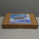 Pool Brush with Brush Tail for Cleaning Pool Walls Using Water Pressure, 18" Tough Plastic Bristles Pool Brush Head with EZ Clips Fit Most Poles (Pole not Included)