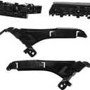 Dasbecan 4Pcs Headlight Mounting & Front Bumper Bracket Kit Compatible with 2007-2011 Honda CRV Replace# 71140-SXS-A00, 71193-SWA-003, 71190-SXS-A00, 71198-SWA-003