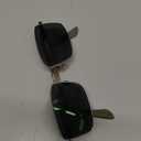 FEISEDY Sunglasses Mens Women Vintage Pilot Square Trendy Metal Steampunk Fishing Driving Sun Glasses B2894 (Gold Gradient Black)