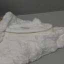 Bedsure GentleSoft Fluffy Fuzzy Twin Blanket, Soft Cozy Faux Fur Fleece Minky Blanket, Room Decor Couch Bed Cover Winter Bedding, Thick Warm Plush Christmas Women Men Gifts, 870GSM, Cream