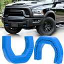 Front Tow Hook Covers for RAM 1500 2019-2025,Custom Personalized Design,Anti-Rust Protection,Easy No-Tool Install,(Not Fit for RAM 1500 Classic,Warlock,for RAM 2500,RAM 3500) (Blue)