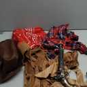 Latocos 7 PCS Kids Cowboy Costume for Boys Ages 3-10 Years Halloween Party Dress Up Role Play and Cosplay, Small