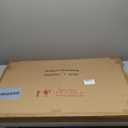 Art White Abstract Texture Art Oil Painting 36x24 inch Modern Minimalist Art Canvas Wall Decoration (Yi095)