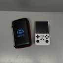 R36MAX Retro Handheld Games Console, Retro Game Console with 4.0 inch IPS HD Screen, Video Game Consoles with 64GB Memory, Portable Gaming Player for Travel, Gift for Teen or Partner, White