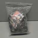 Old Lady Wig Costume Set for Women Short Curly Silver Grey Granny Wigs for Cosplay Old Woman Wig Halloween Party Wigs