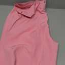 Lucuna Women's Wide Leg Dress Pants High Waisted Straight Leg Slacks Business Office Work Pants Trousers Pink XL