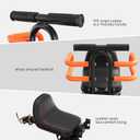 XIEEIX Child Bike Seat, Kids Bike Seat with Guardrail, High Seat Cushion Backrest Mountain Bike Child Bike Seat, Bicycle Child Safety Seat for Children from 1 to 3 Years Old