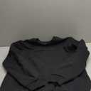 G Gradual Sherpa Lined Sweatshirts for Men Fleece Crewneck Sweatshirt Pullover Tops for Warm Winter, Black, Large