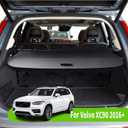 Cargo Cover for Volvo XC90 2025 2016 2017 2018 2019 2020 2021 2022 2023 2024 Accessories Rear Trunk Cover Rear Trunk Security Cover Shielding Shade, Black