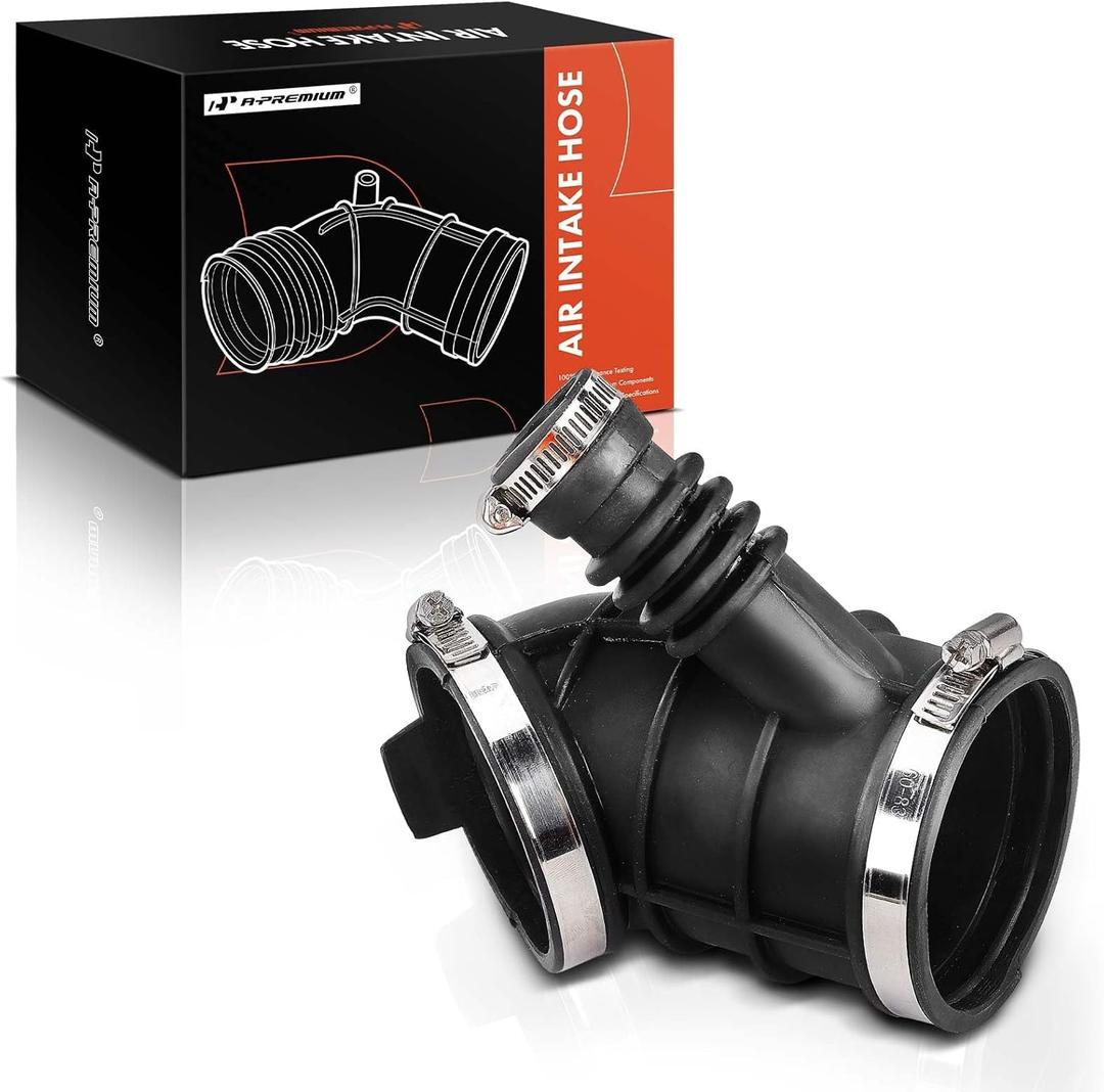 A-Premium Engine Air Intake Hose Tube [fits DOHC, 6Cyl 2.8L 2.5L] Compatible with BMW [E46 E39 E36] 323Ci 2000, 323i 328i 99-00, 325Ci 01-06, 325i 325xi 01005, 328Ci 2000, 525i 01-03, 528i, Z3 97-02