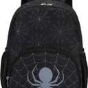 Octsky Toddler Backpack for Little Boys Kids Mini Backpack for Travel School, Black
