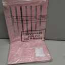 4 Pcs 10 Inch Heavy Duty Bookends Non-Skid Base, Pink