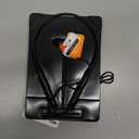 Rythflo Active Noise Cancelling Headphones, Wireless in Ear Neckband Blutooth Headphones with 3 AI Mics ENC, 60Hrs Playtime, V5.3 Multipoint Connection Magnetic Earbuds for Work/Travel/Home/Office (Black)