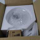 VAXCEL Pendant Lights 14.75"H Glass 1-Light Adjustable Hanging Length Brass