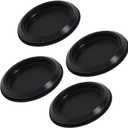 4PCS Rubber Plugs for Round Holes - 2-3/8"(60mm) Black Snap in Locking Hole Plugs, Rubber Hole Plugs for Automotive, Industrial & Furniture Waterproof Sealing Round Silicone Stopper
