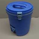 STANLEY Adventure 2 Gallon Fast Flow Water Jug, Ice Water Dispenser, Insulated Beverage Cooler with Easy Pour Spigot and Latched Foam Lid (Azure)