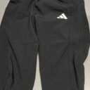 adidas Boys Woven 3-Stripe Stretch Pant (Small, Black)