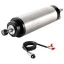 CNC Spindle CNC Motor 220V 1.5KW 1500W Quiet Water Cooled Spindle Motor 65mm 4 Bearings 24000RPM 400HZ for CNC Router Machine