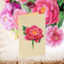 Airpark Mothers Day Gifts Pop Up Flower Card, 3D Peony Bouquet Mothers Day Cards for Mom Women, Birthday, Thank You, Teacher Appreciation Gifts, Floral Card with Envelope & Note