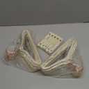 Baby Velvet Hangers 30 Pack - 11 Inch Premium Felt Non Slip Kids Hanger for Infant & Toddler Clothes - 0.2" Slim Space-Saving Baby Felt Hangers for Children's Closet with 10 Clips - Beige