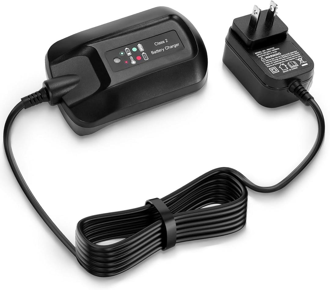 WA3742 Charger Compatible with Worx Battery 20V WA3520 WA3525 WA3575 WA3674 Replacement for Worx 20V Battery Charger WA3732 WA3868