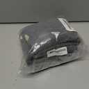 HALLEY Cotton Hair Towel Wrap (3 Packs) Super Absorbent Fast Drying Turbans for Wet Thick Hair with Button (Grey)