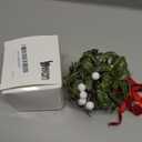 ABOOFAN 1pc Artificial Ginkgo Plant Random Ribbon Color for Indoor and Outdoor Decor Lifelike Wall Hanging Ornament for Weddings Birthdays Home and More