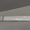 LazBlinds No Drill Light Filtering Roman Shades, White, 32" W x 48" H