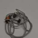 Native Union Belt Cable Duo  5ft Ultra-Strong Braided Universal Charging Cable  Made with Recycled Material  2-in-1 Multi-Device MFi Certified Connector for Lightning & Type-C devices (Slate Green)