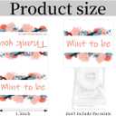 200 Pcs Wedding Party Favors Mint to Be Wedding Mints Candy Favor Stickers Mint to Be Wedding Favor Stickers Thank You for Celebrating with Us Wedding Gifts Tags Decoration for Guests