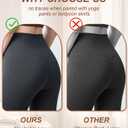 Sunm Boutique Cotton Thongs for Women, No Show Underwear for Women Pack, Sexy Low Rise Ladies Panties (Black, M)