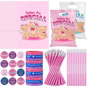 Eaasty 200 Pcs Breastfeeding Awareness Items Accessories Gifts Bulk