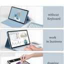 Kindle Fire HD 10 Keyboard Case 2021: Detachable Round Keys Folio Case for Women & Kids (Teal)