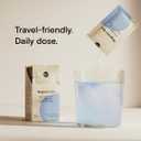 Moon Juice - Magnesi-Om, Blue Lemon - Sticks (18 Servings) - Support Brain Health, Rest - Magnesium Powder - L-Theanine - Regularity - Compostable - 100% Traceable - Vegan, Non GMO - 0.14oz